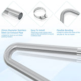 Air Diesel Heating Car Parking Exhaust Pipe Hose