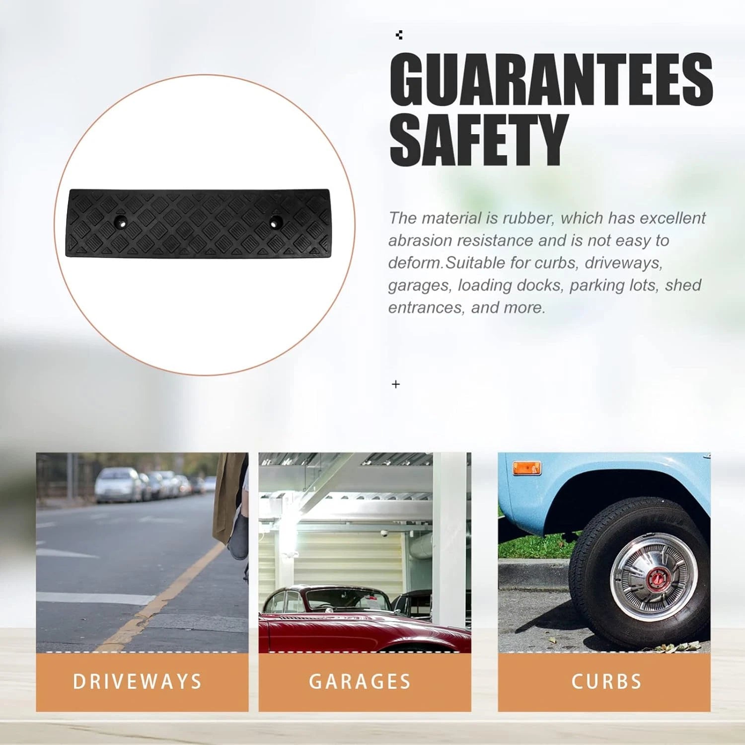 Portable Curb Ramp Car Ramp