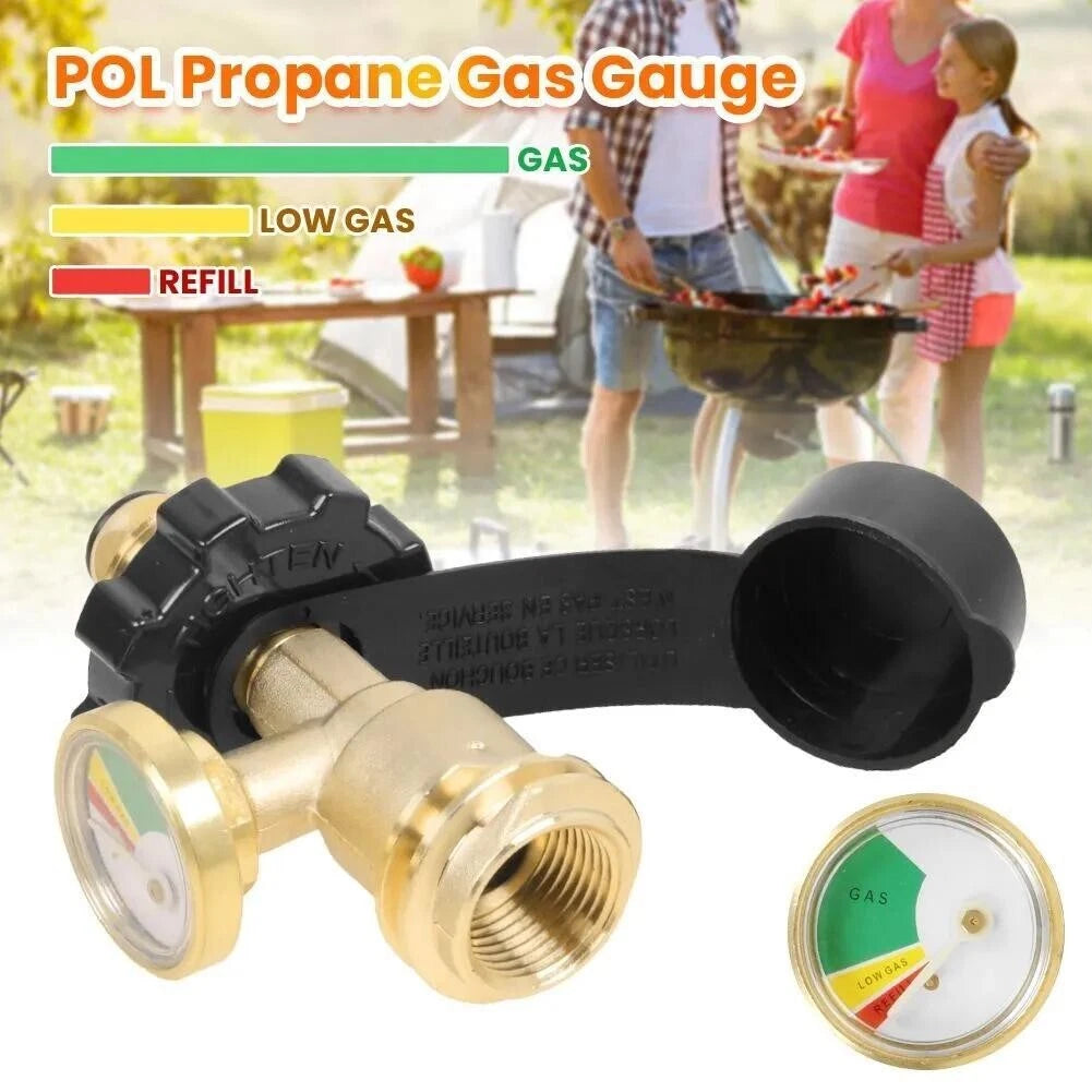 Propane Tank Gauge Leak Detector Gas Pressure Meter