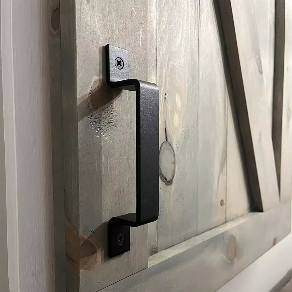 Barn Door Handle Black