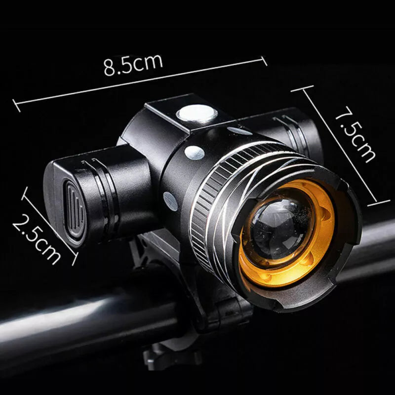 LED Bike Light USB Rechargeable Waterproof