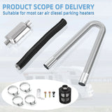 Air Diesel Heating Car Parking Exhaust Pipe Hose