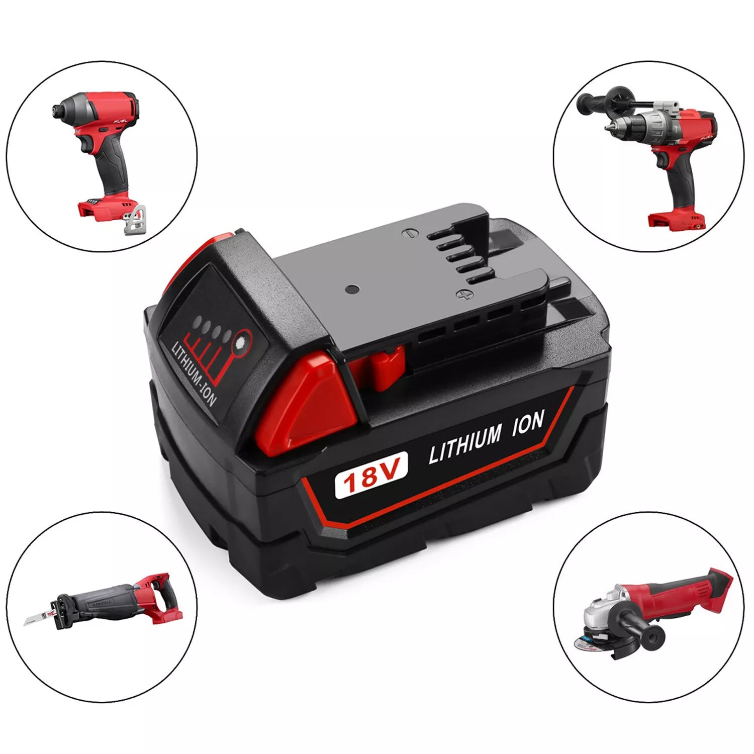 Milwaukee M18 18V 9000mAh Replacement Battery