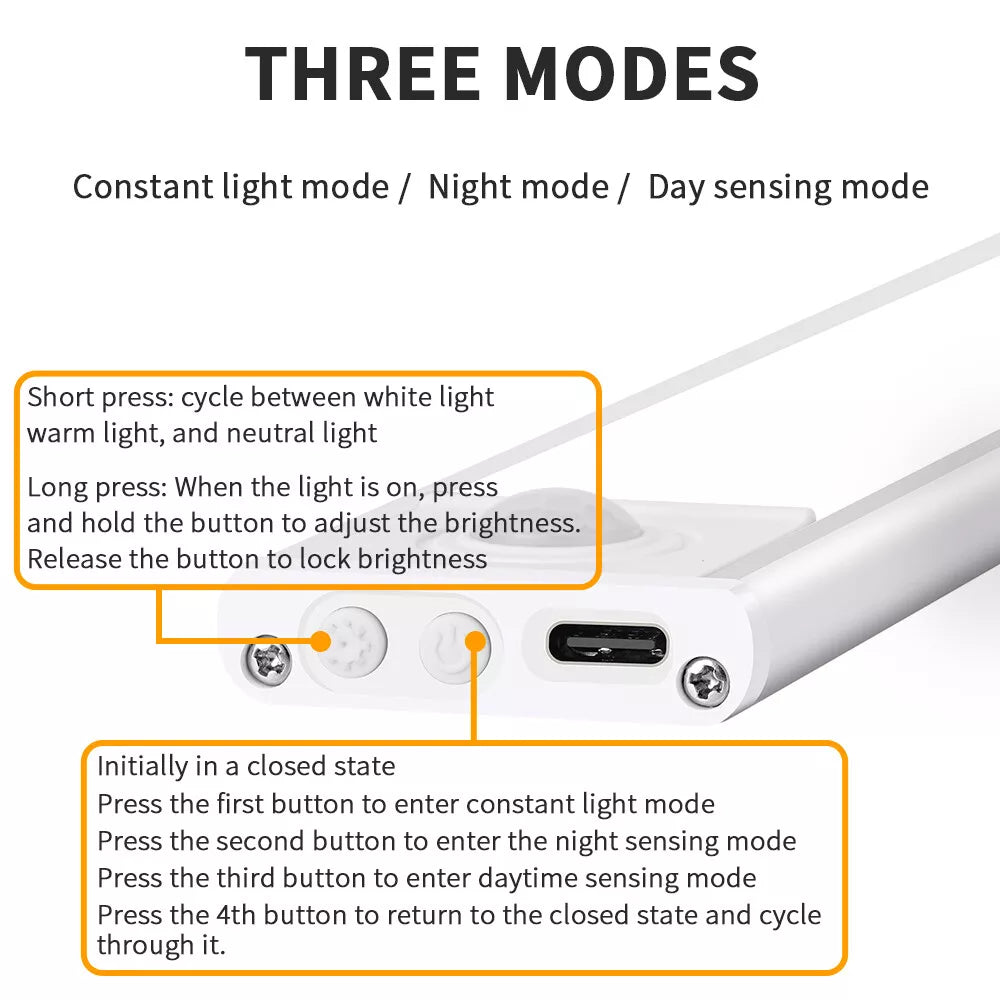 Smart Home Induction LED Motion Sensor Light 30cm