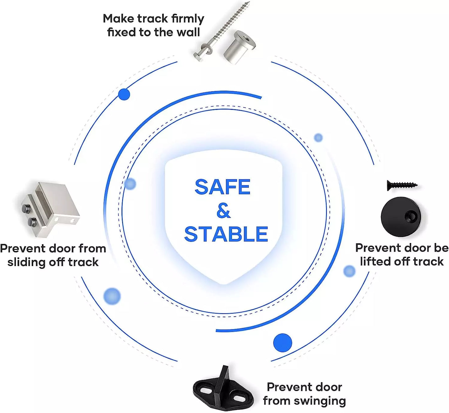 Barn door Hardware 1.83M Single Door