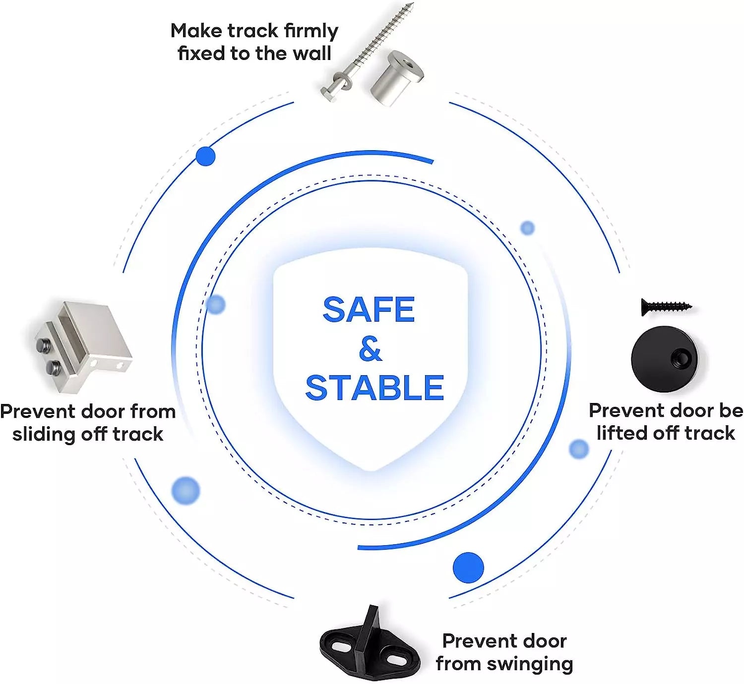 Barn door Hardware 1.83M Single Door