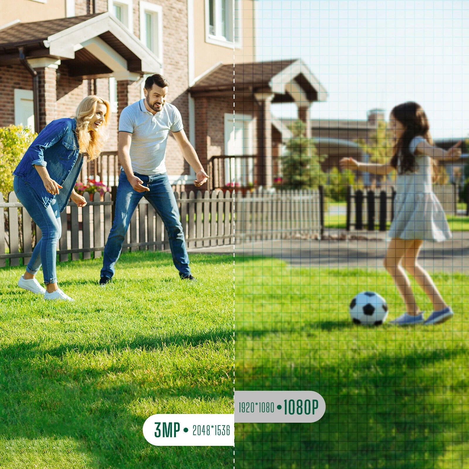 Wireless security camera system