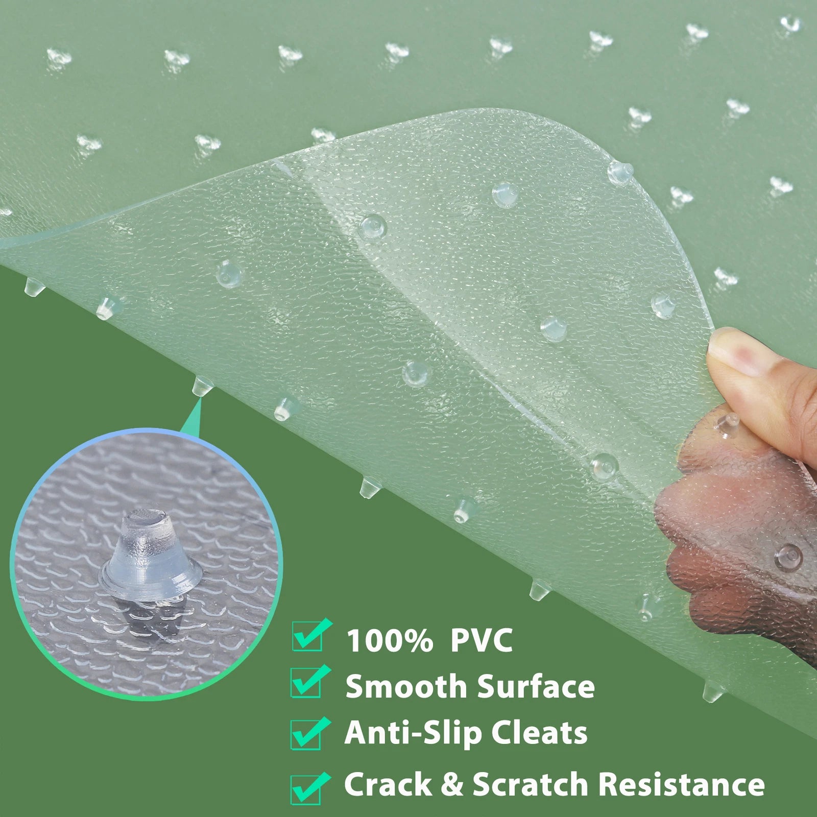 Office Chair Mat 75 x 120cm