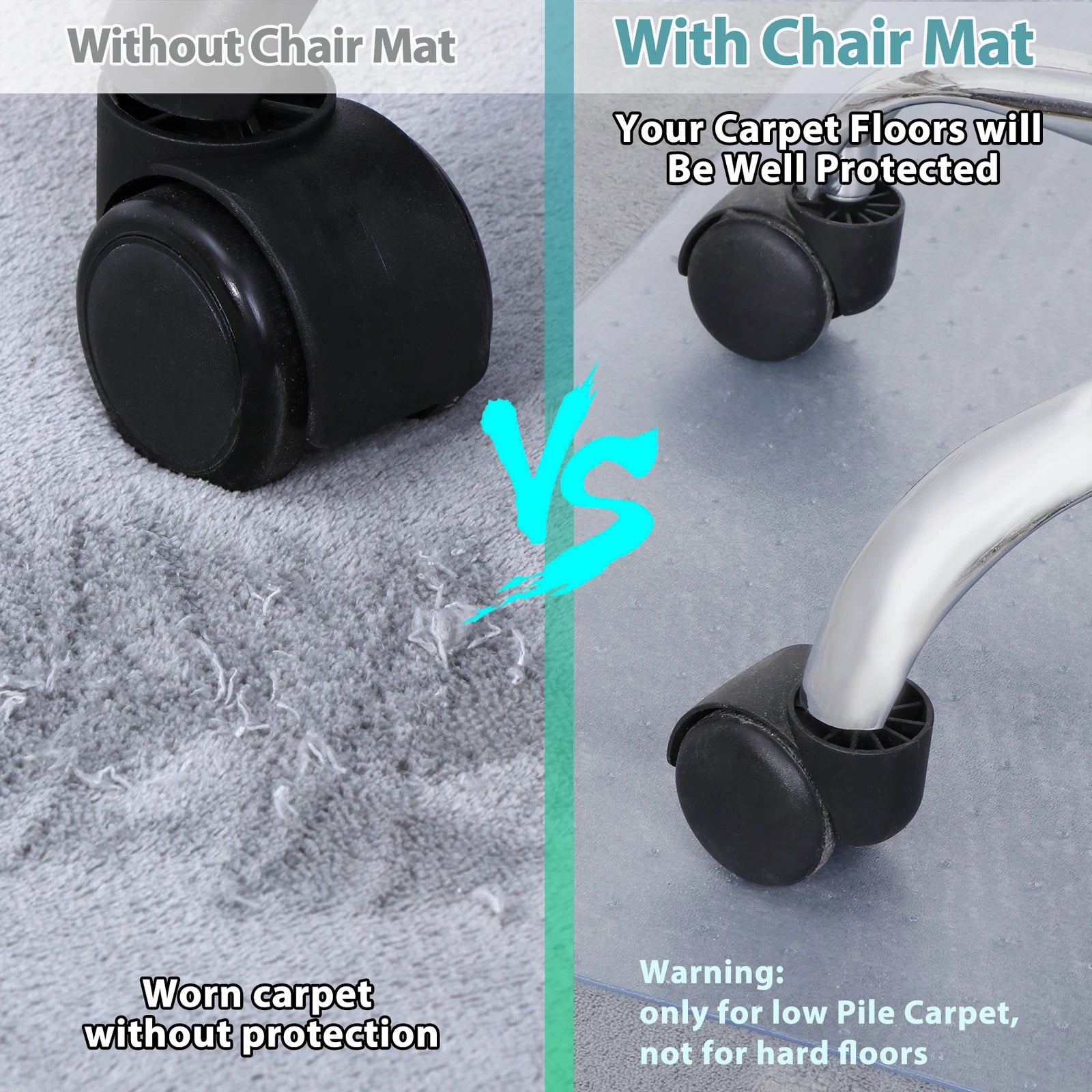 Office Chair Mat 75 x 120cm