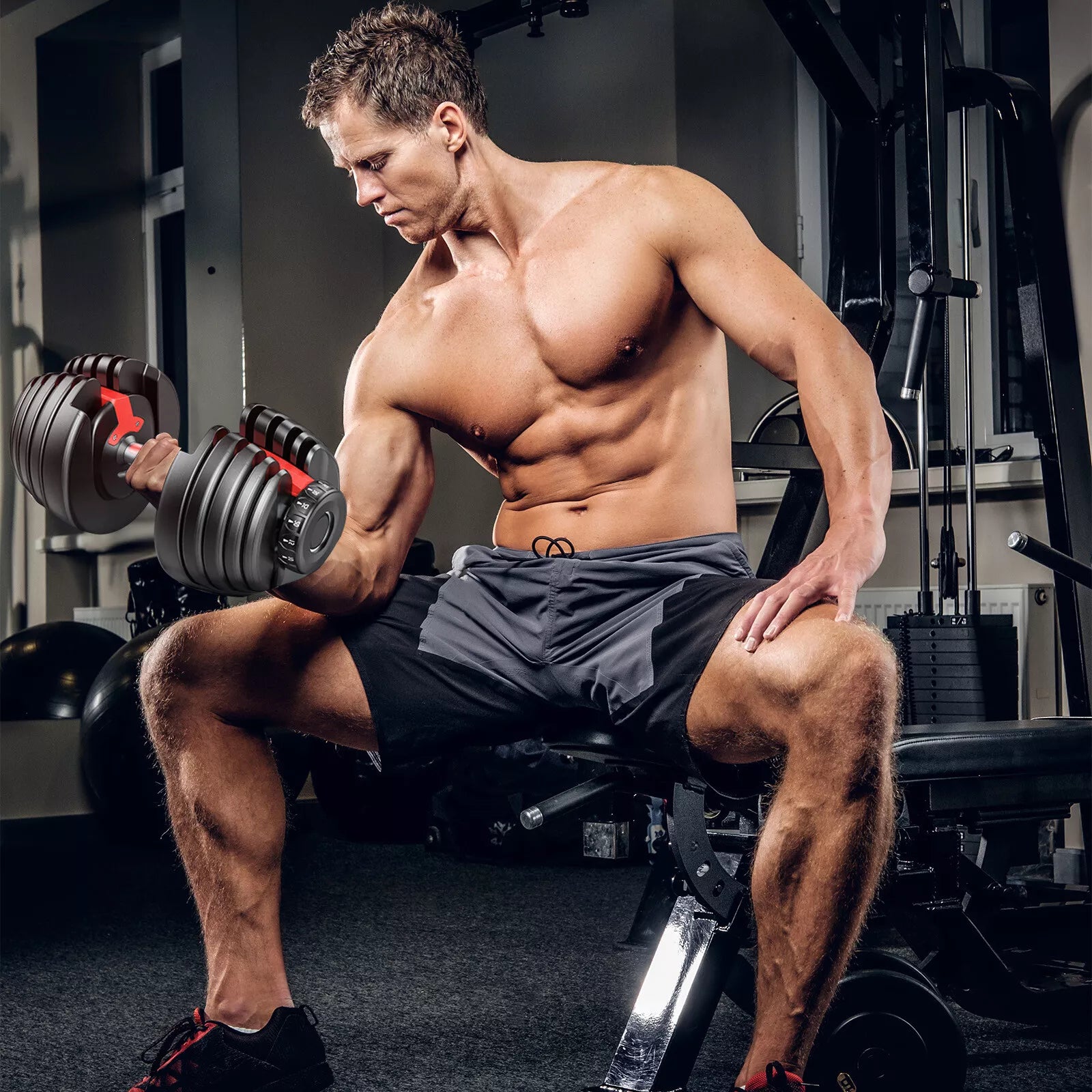 Adjustable Dumbbells 24Kg
