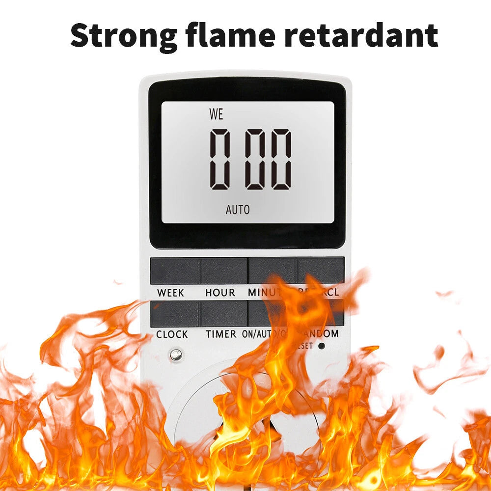 Mains Timer Electricity Plug Power Point