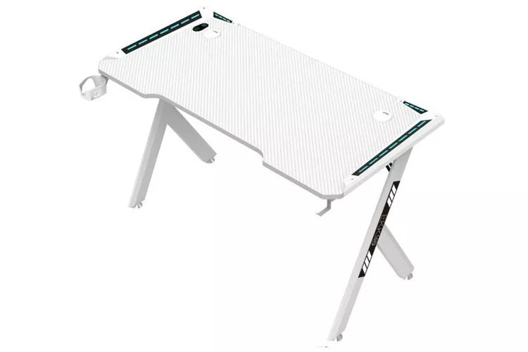 120cm Gaming Desk Computer Desk table with LED light Wireless Charger