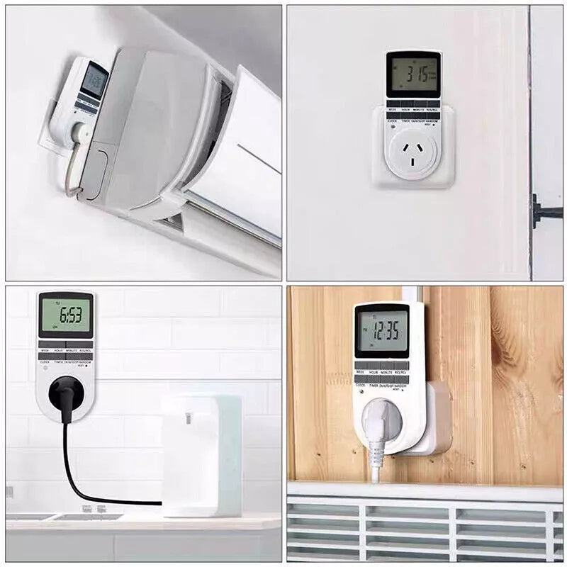 Mains Timer Electricity Plug Power Point