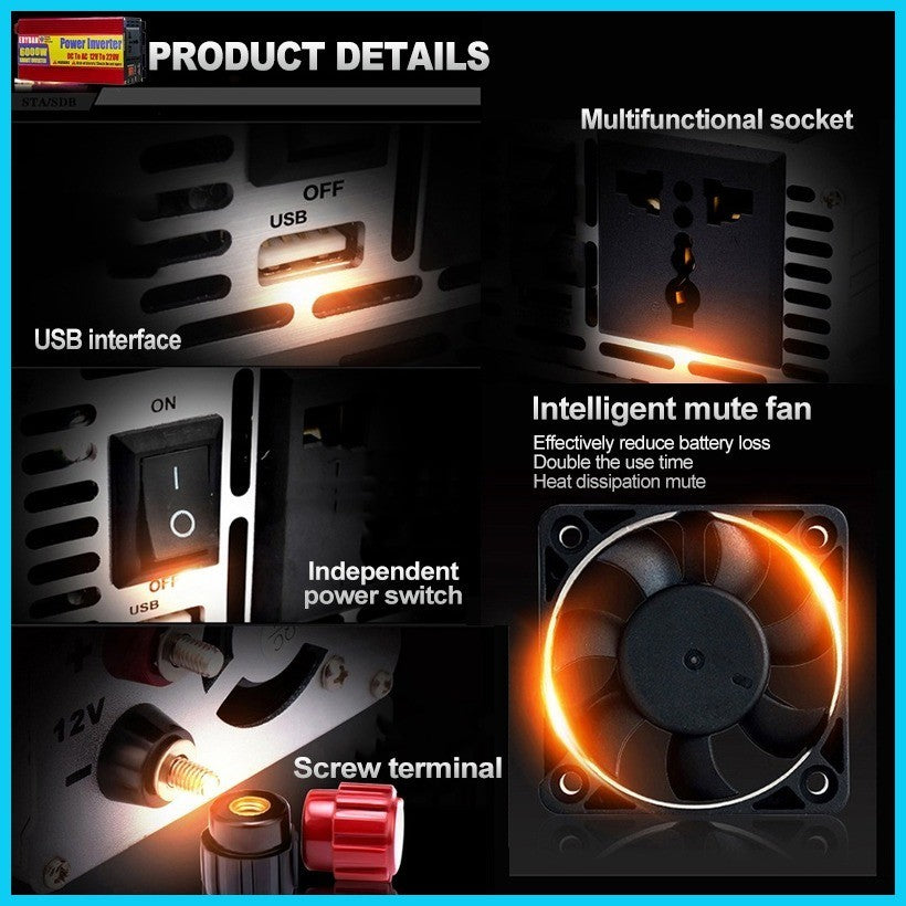 Car Inverter Power Inverter 3500W