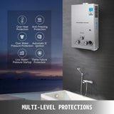 Gas Water Heating With 12V Pump 6L