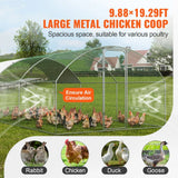 Chicken Coop Run 6m × 3m × 2m