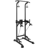 Adjustable Chin Up Pull Up Power Tower Station Workout