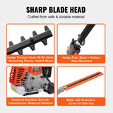High-Powered Brush Weed Cutter Saw Hedge Trimmer 5 in 1