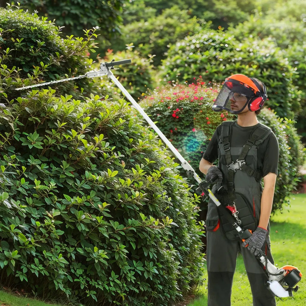 High-Powered Brush Weed Cutter Saw Hedge Trimmer 5 in 1